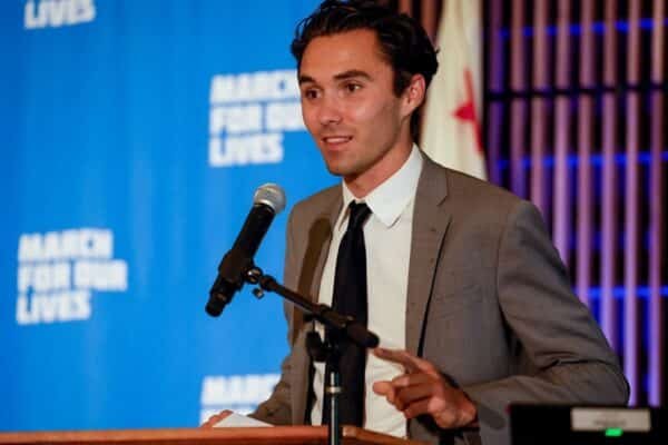 David Hogg is divided from DNC into ‘fundamental disagreement’ on the role of vice president Photo: March for our City Hall.
